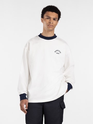 Mansour Shirt 'Arch Felt Longsleeve' in Weiß: Vorderseite
