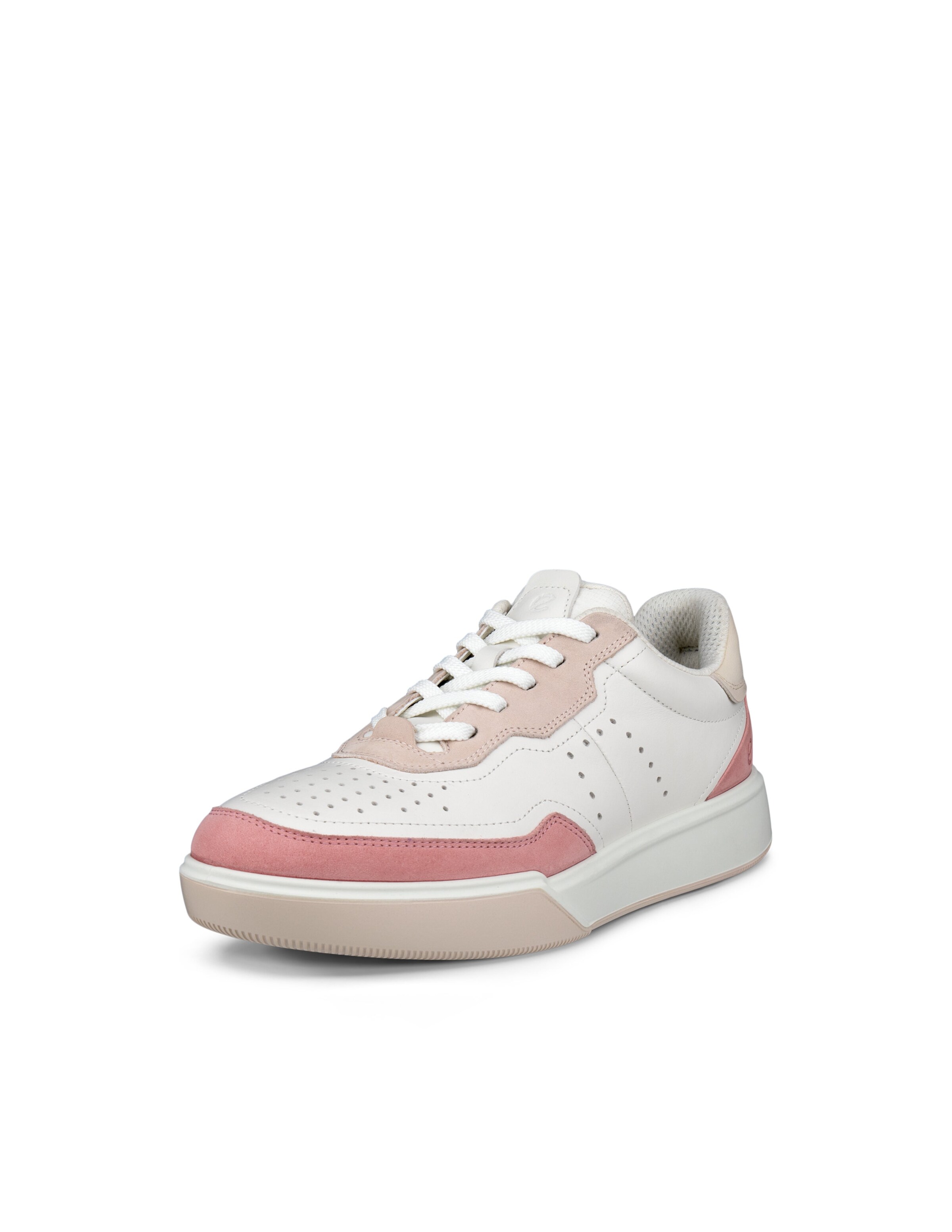 ECCO Sneakers laag 'Street Court' in Wit: voorkant