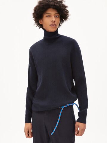 ARMEDANGELS Sweater 'Glaan' in Blue: front