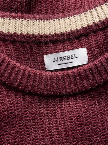 JJ Rebel Sweater 'JREBLOGAN' in Red