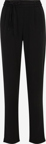 Vero Moda Tall Regular Pleat-front trousers 'ELORA' in Black: front