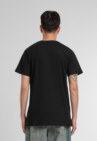 Mister Tee - Regular Fit Camisa 'Half Face' em preto