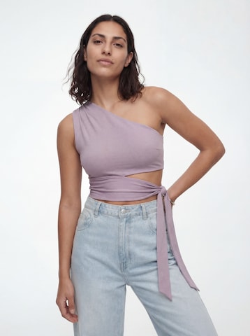 LeGer by Lena Gercke Топ 'Leia' в лилав: отпред