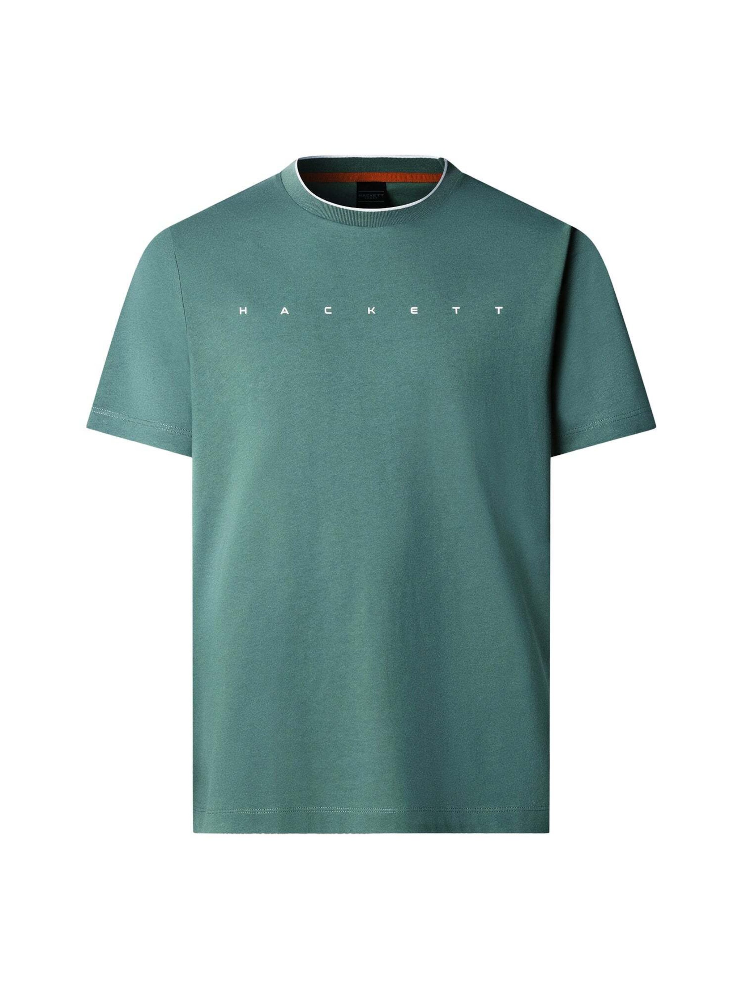T-Shirt Hackett London en vert : devant