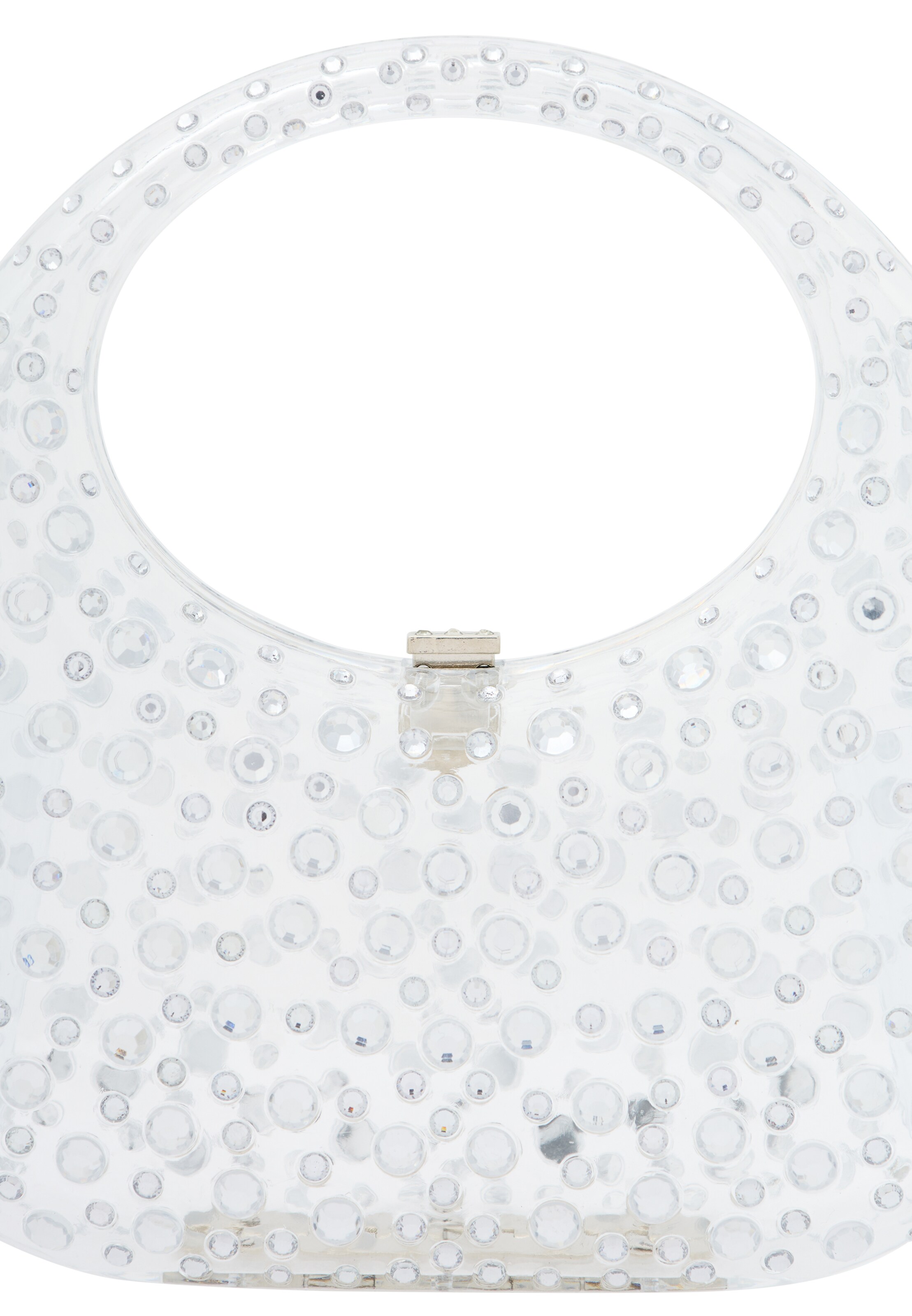 myMo at night Listová kabelka - Priehľadná