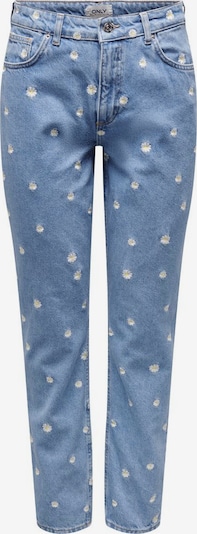 Jeans ONLY pe albastru denim / galben deschis / alb, Vizualizare produs