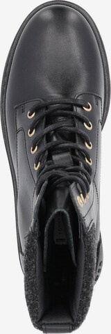 TOMMY HILFIGER Lace-Up Ankle Boots in Black