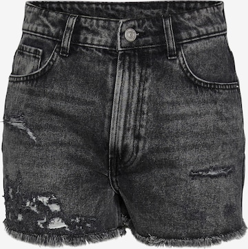 PIECES regular Jeans 'KAVAY' i sort: forside