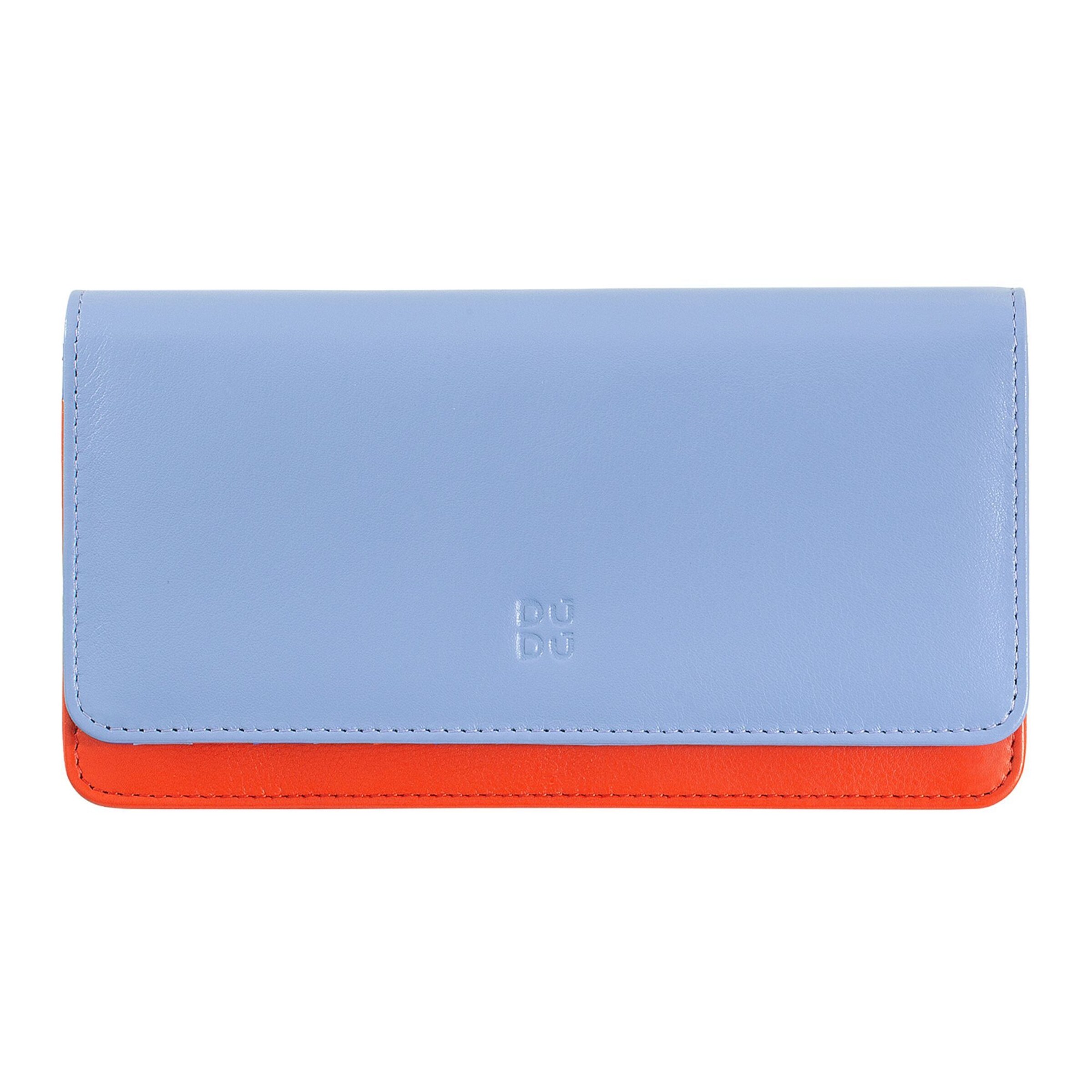 DuDu Wallet in Blue: front