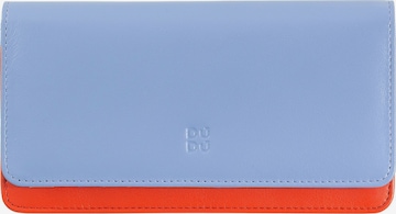 DuDu Wallet in Blue: front