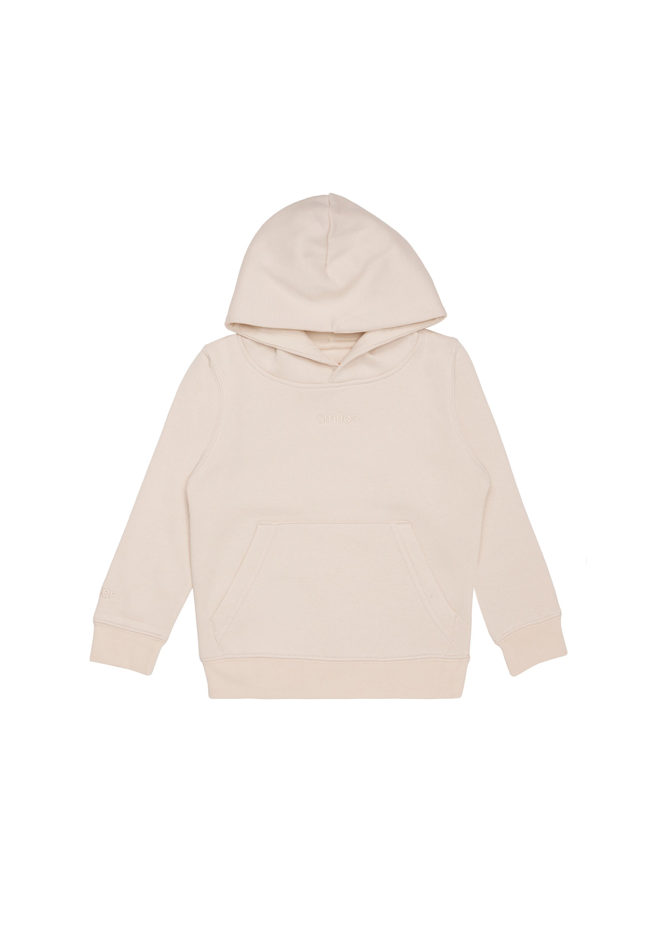 smiler. Sweatshirt in Beige: voorkant