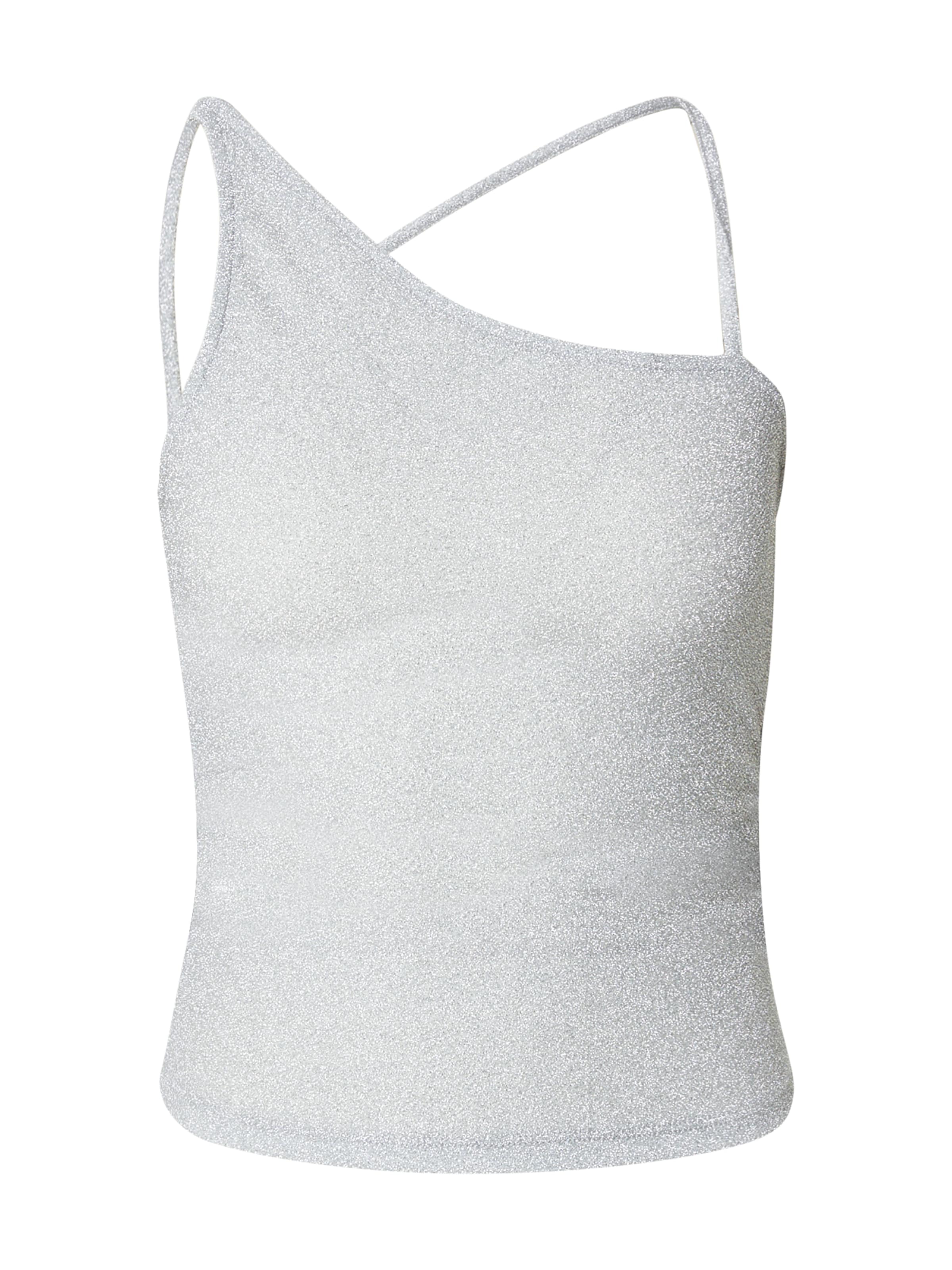 studioselect Top 'Erin' in Silber: Vorderseite
