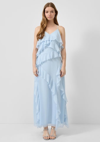 Robe QS en bleu : devant