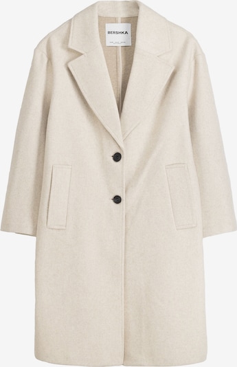 Bershka Manteau mi-saison en sable, Vue avec produit