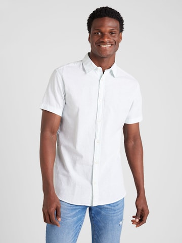 Coupe regular Chemise JACK & JONES en bleu : devant