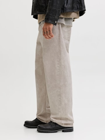 JACK & JONES Wide leg Jeans in Beige