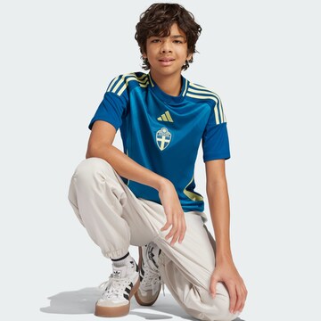 T-Shirt fonctionnel 'Sweden 25 (Women's Team) Away' ADIDAS PERFORMANCE en bleu