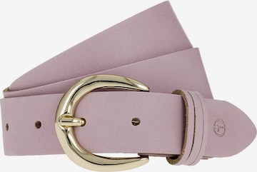 Tamaris Belt 'Essential Classics' in Pink: front