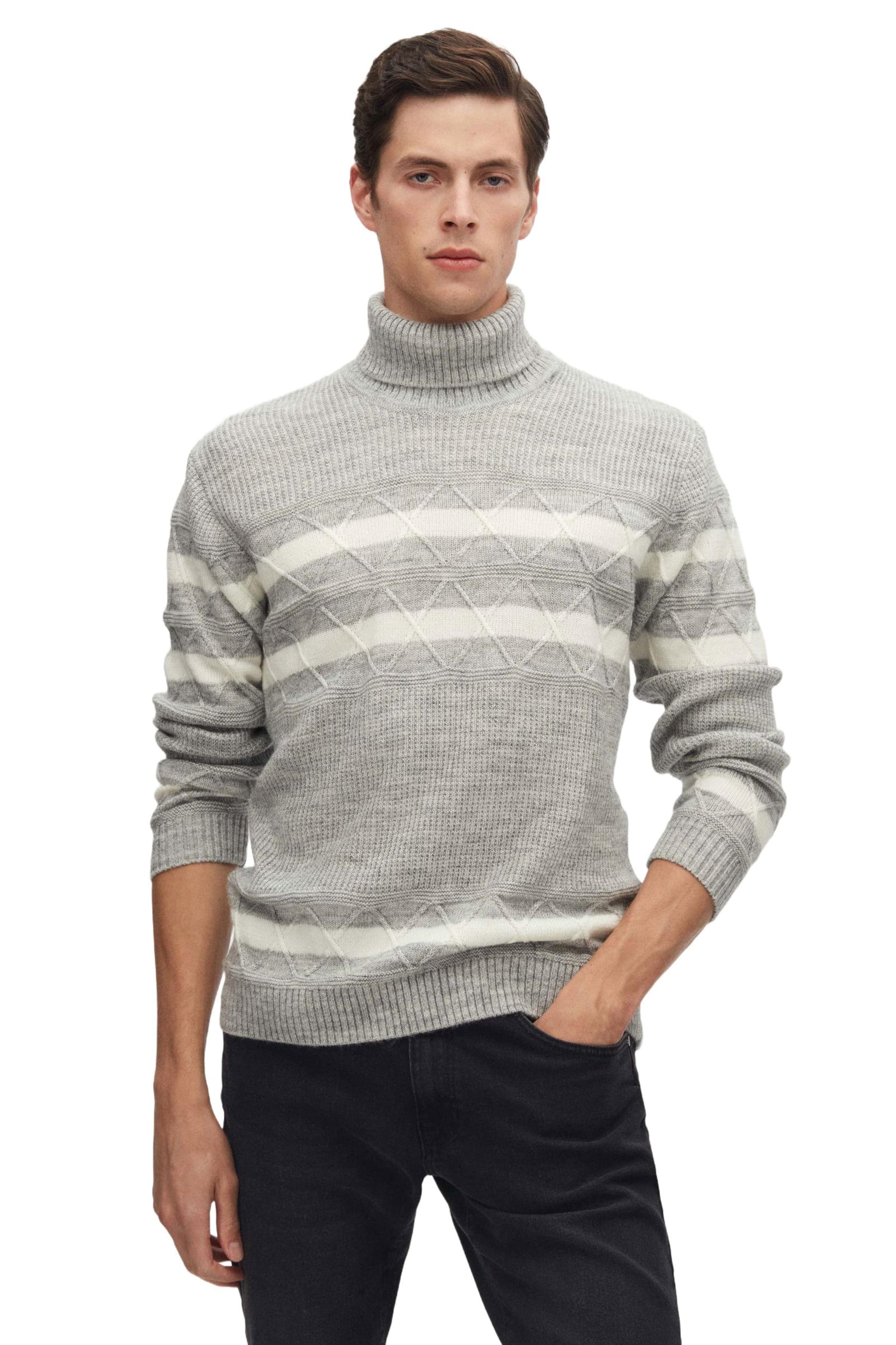 D’S Damat Trui in Grijs: voorkant