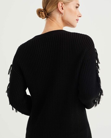 WE Fashion Sweater in Black