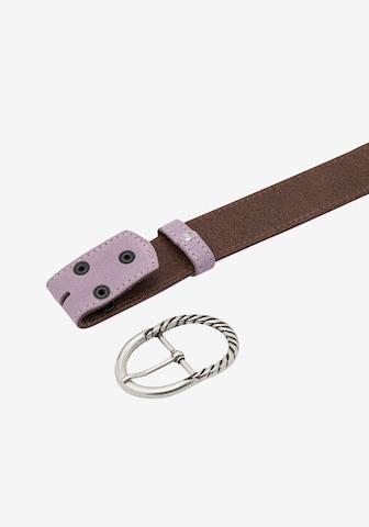 RETTUNGSRING by showroom 019° Belt 'Alaska' in Purple