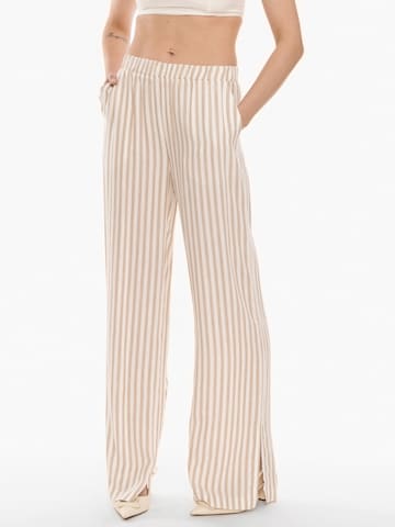 4TAILORS Loosefit Bukser i beige: forside