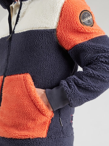 NAPAPIJRI Fleecejacke 'TARALGA' in Blau