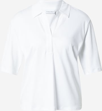 Calvin Klein Tričko – bílá: přední strana