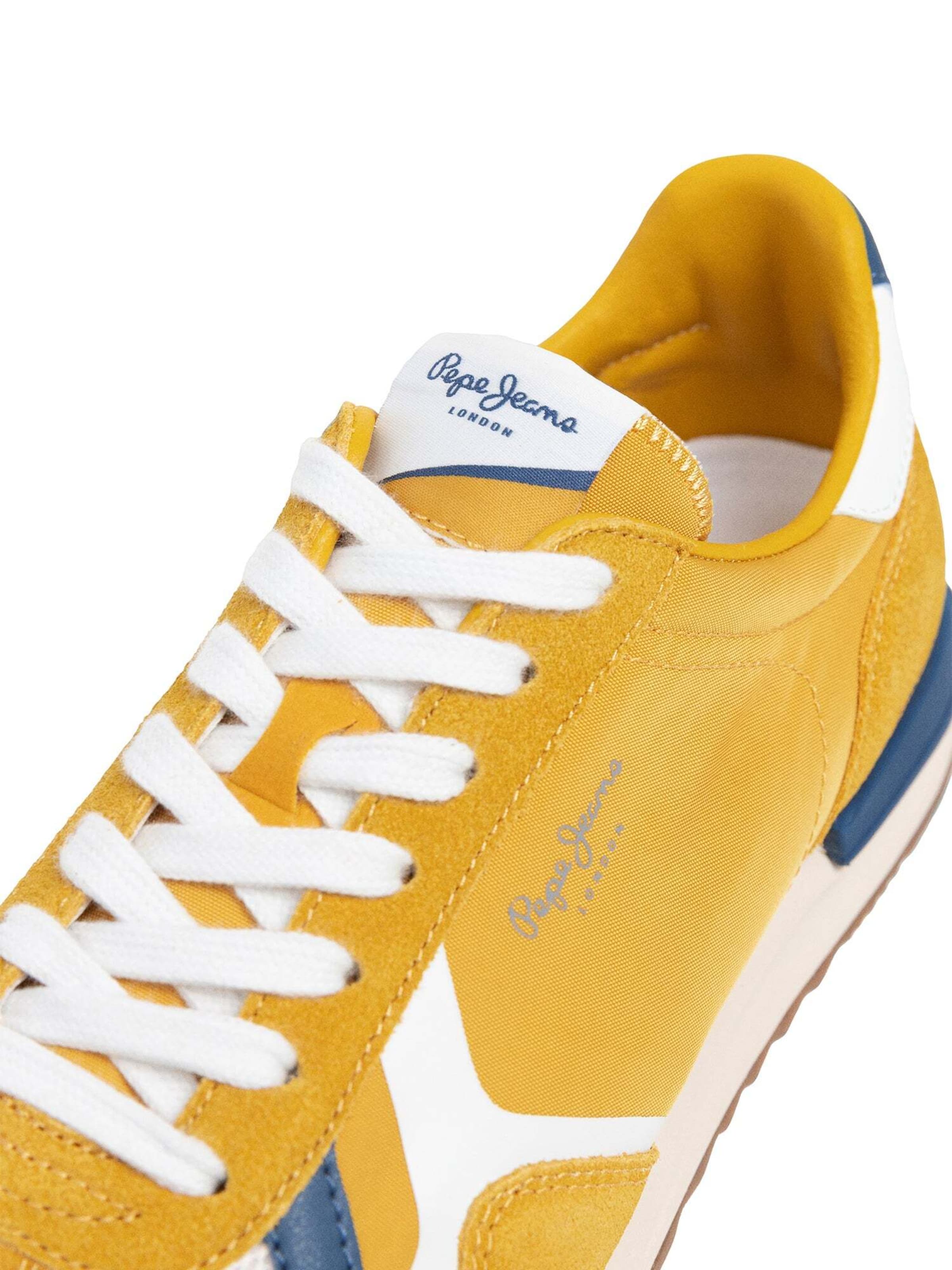 Baskets basses 'Marvin College' Pepe Jeans en jaune