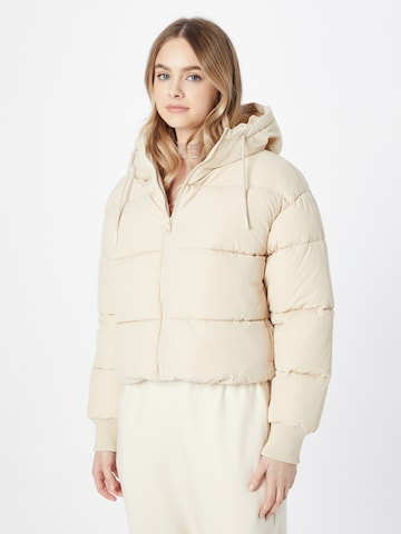 Monki Between-season jacket in Beige: front