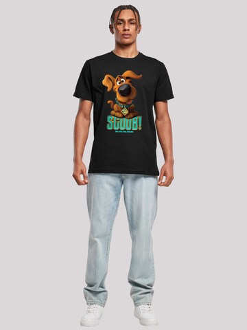 T-Shirt 'Puppy Scooby' F4NT4STIC en noir