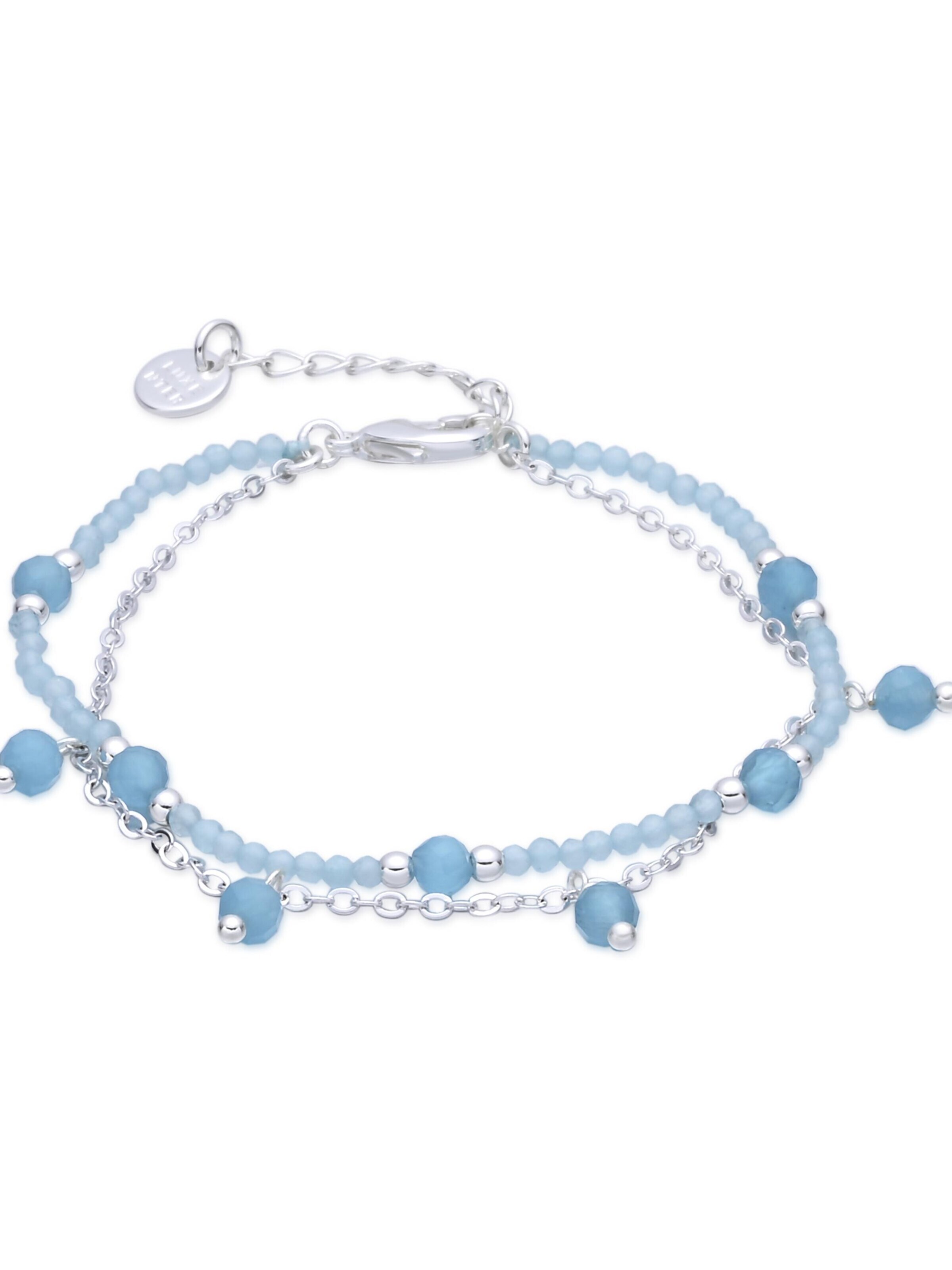 Luxenter Bracelet 'Aira' en 16 cm en bleu, Vue avec produit