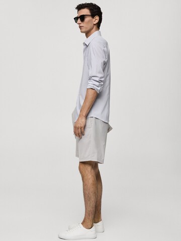 MANGO MAN Regular Shorts 'Lunars' in Grau