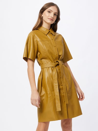minimum Košilové šaty - koňaková, Model/ka