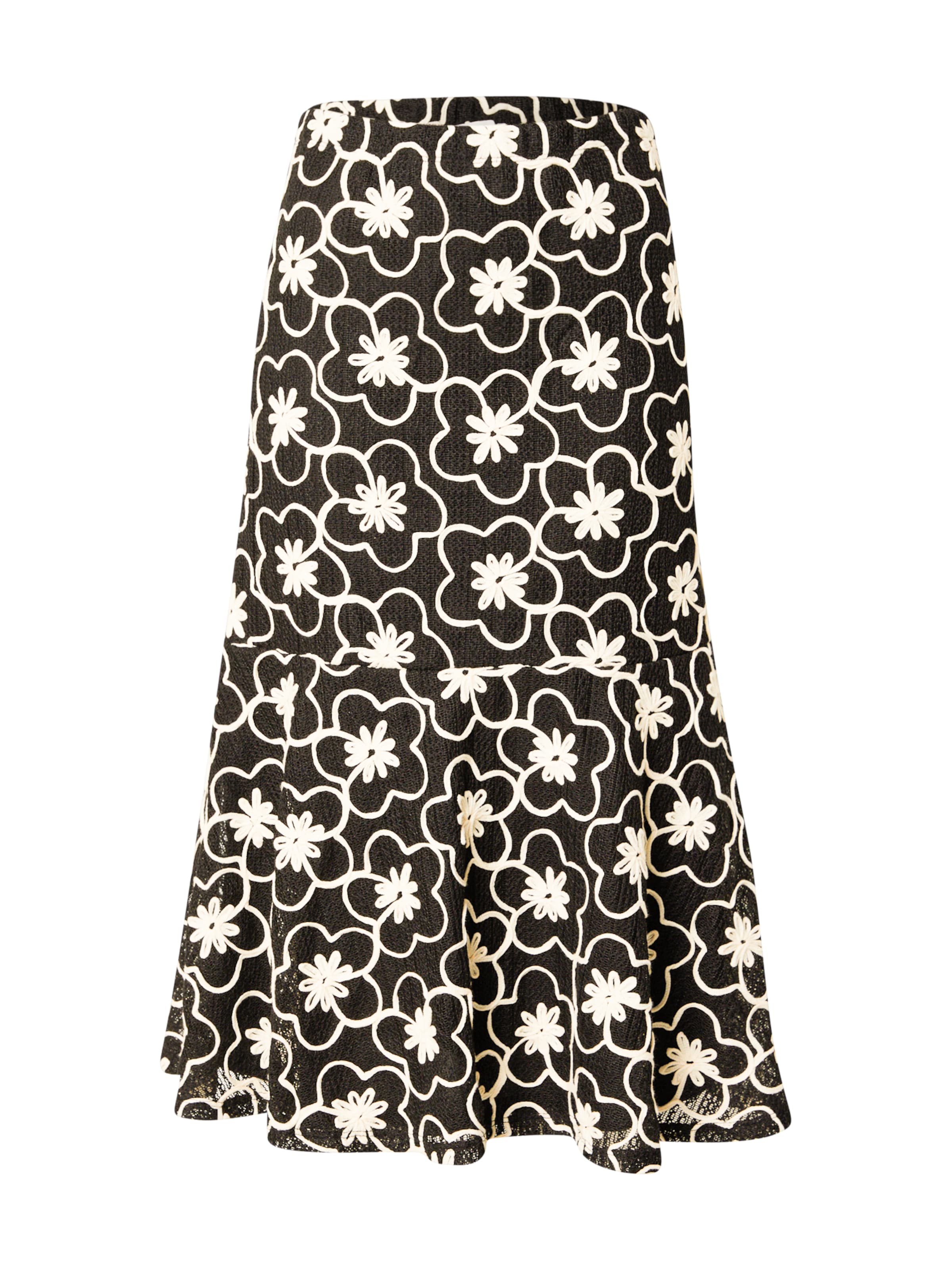 Gonna 'OBJCALLA' di OBJECT in nero: frontale