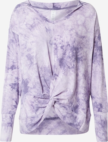 Marika Athletic Sweatshirt 'EMMA' in Purple: front