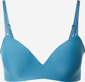 Calvin Klein Underwear Rinnahoidja, värv sinine: eest vaates