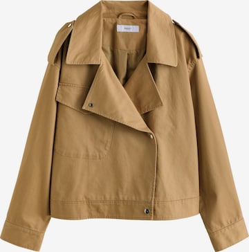 Next Välikausitakki värissä ruskea: etupuoli