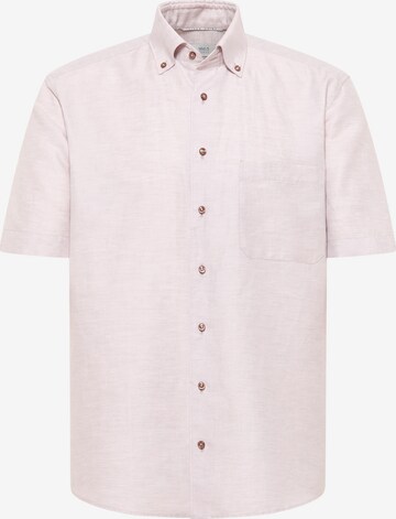 ETERNA Comfort fit Button Up Shirt in Pink: front