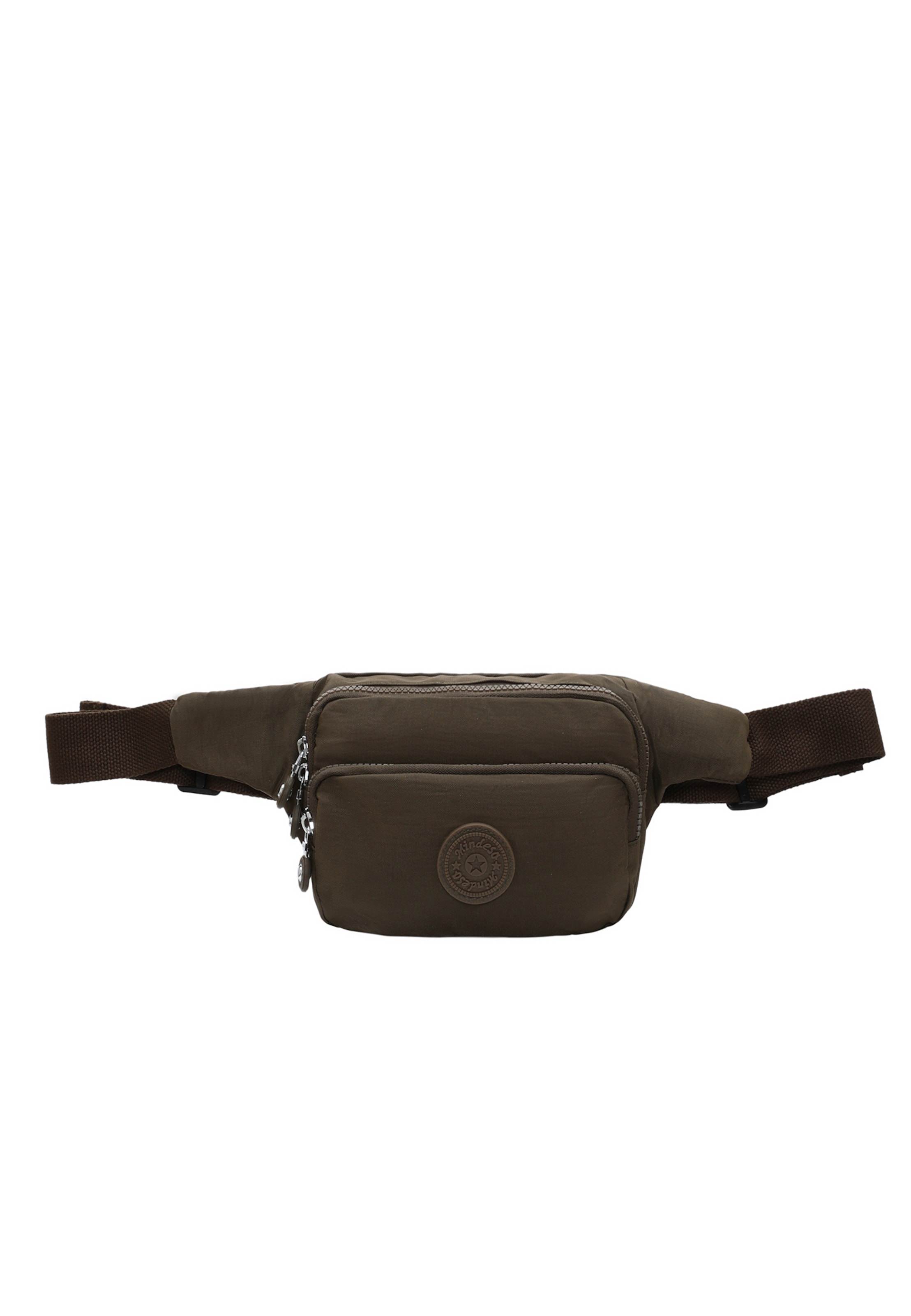 Mindesa - Riñonera en marrón: frente