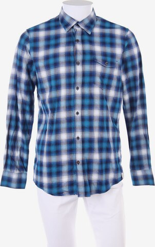 LERROS Button Up Shirt in M in Blue: front