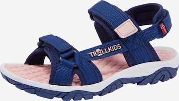 TROLLKIDS Sandale in Blau: Vorderseite