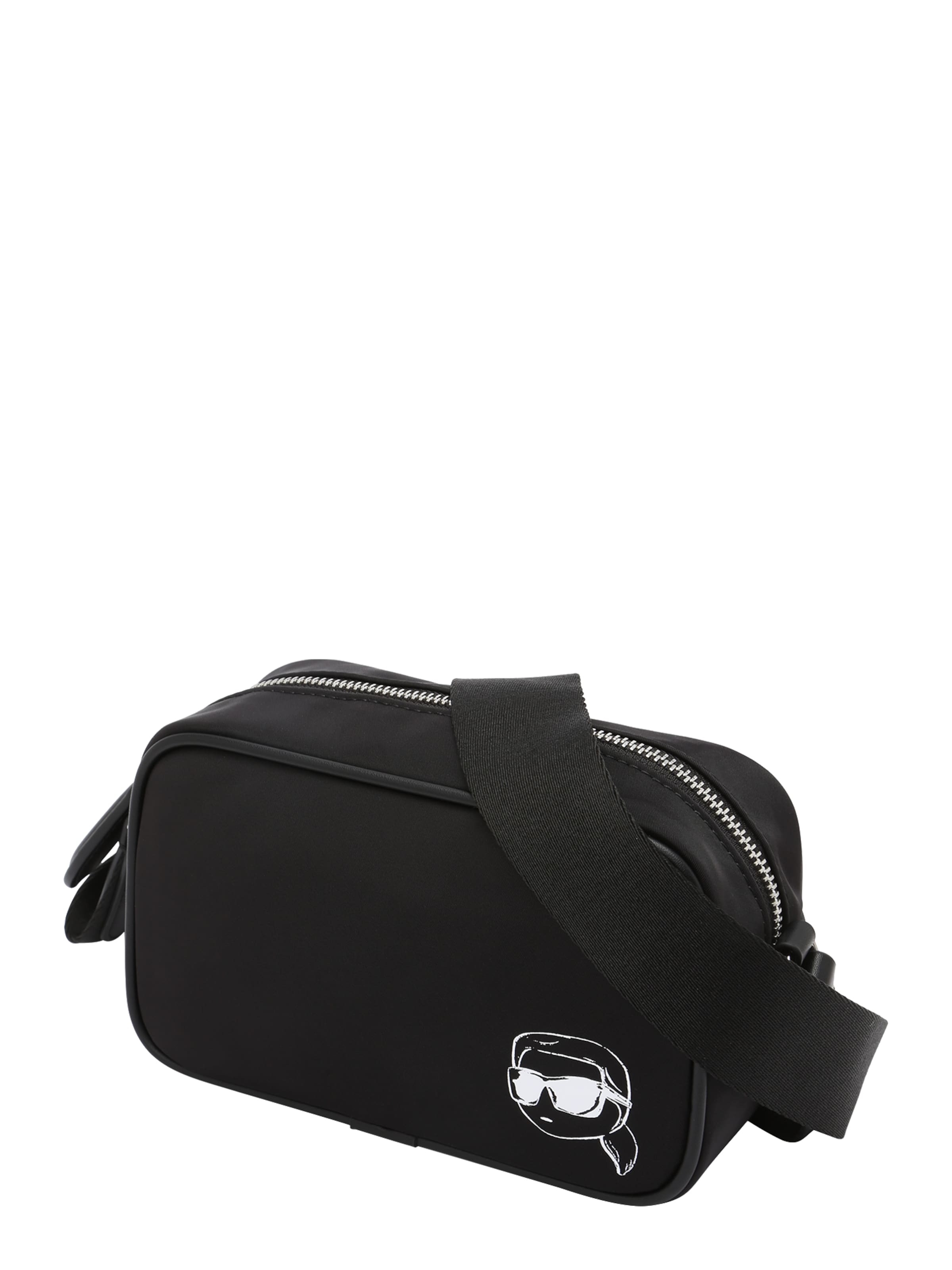 Geantă de umăr de la Karl Lagerfeld pe negru