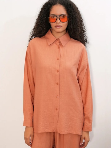 Bigdart - Camisa 'Hemden' em laranja: frente