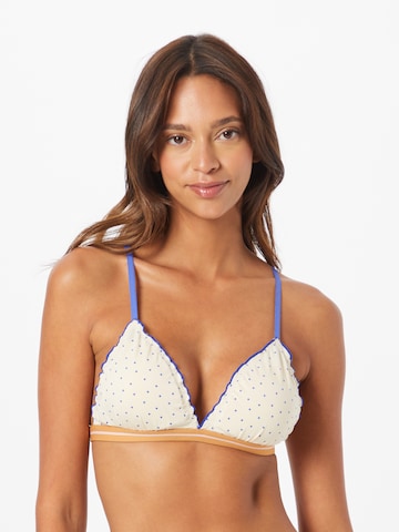 BeckSöndergaard Triangle Bra in Beige: front