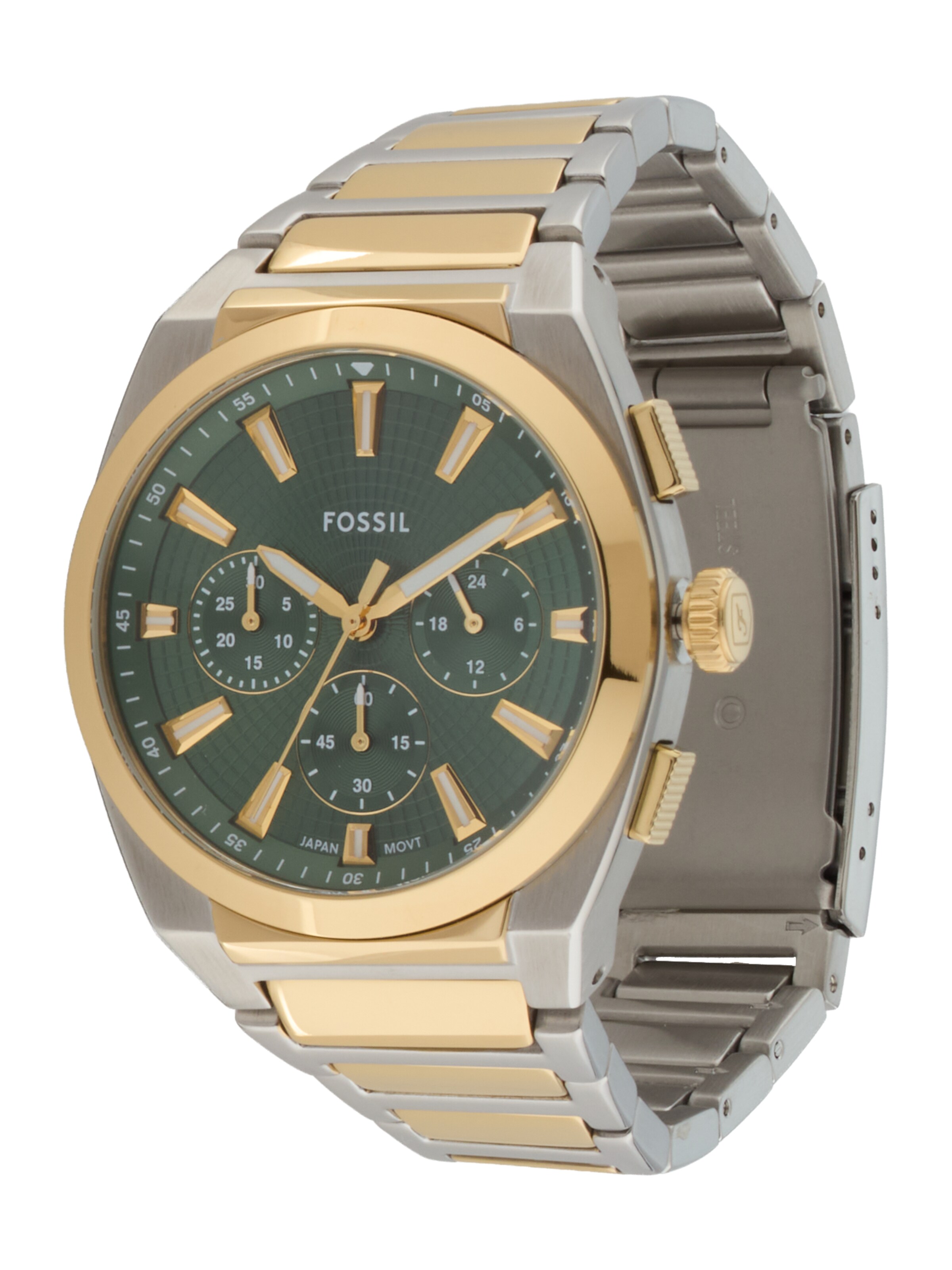 FOSSIL Analoog horloge in Goud: voorkant