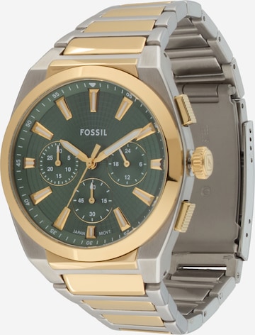 auksinė FOSSIL Analoginis (įprasto dizaino) laikrodis: priekis