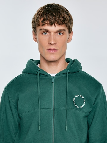 BIG STAR Sweatshirt 'Ajron' in Green
