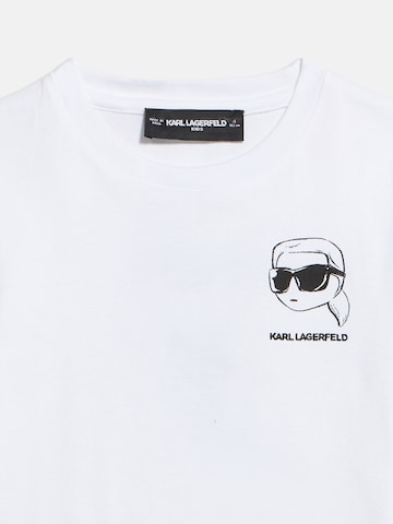Tricou de la Karl Lagerfeld pe alb