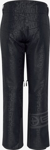 CHIEMSEE Loose fit Outdoor Pants in Black